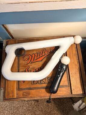 Sony PlayStation Move Aim Controller and Motion Controller VR Bundle